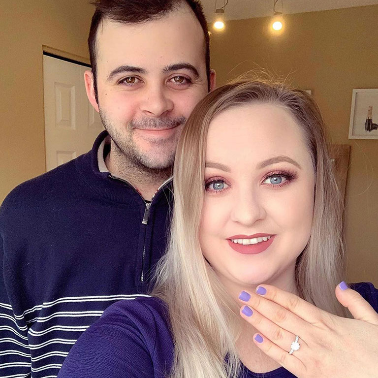 Dannielle and Brandon