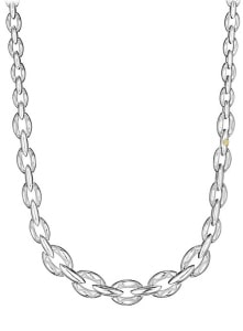 A sterling silver chunky chain necklace from Tacori’s Ivy Lane collection
